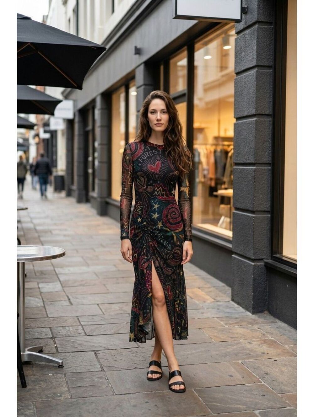 381. Farmrio Amazonia Tulle Dress